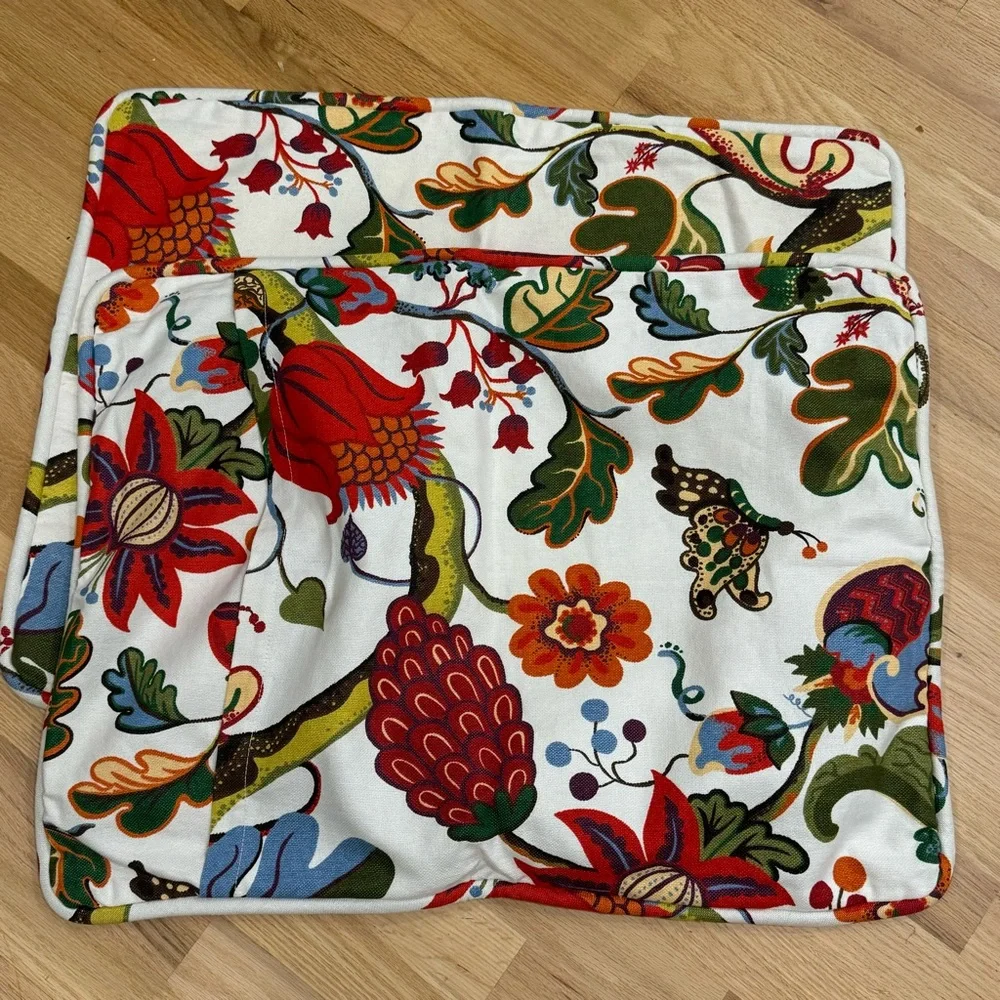 RARE Pottery Barn Serafina 2/ Sham Josef Frank Style - Stunning Floral